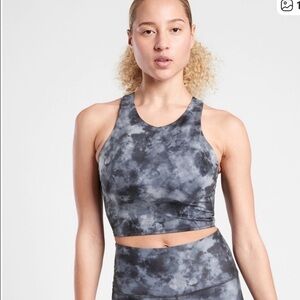 Athleta Charcoal Sports Bra